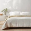 Heavyweight Linen Blend Stripe Comforter & Sham Set - Casaluna™ -Baxton Studio Store GUEST fe298d7f 4274 4f27 83c4 1c885036c7de