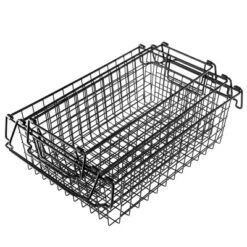 Set Of 3 Storage Bins - Basket Set For Toy, Kitchen, Closet, And Bathroom Storage - Small, Medium, And Large Shelf Organizers By Home-Complete (Black) -Baxton Studio Store GUEST fe5ecf0f 2c43 401e b369 1968f7179a5a